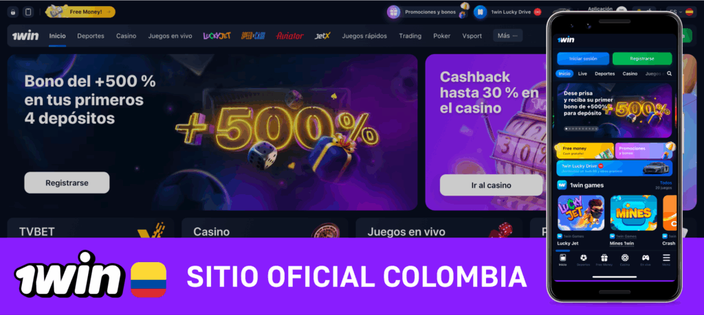 1win apuestas deportivas y casino Colombia